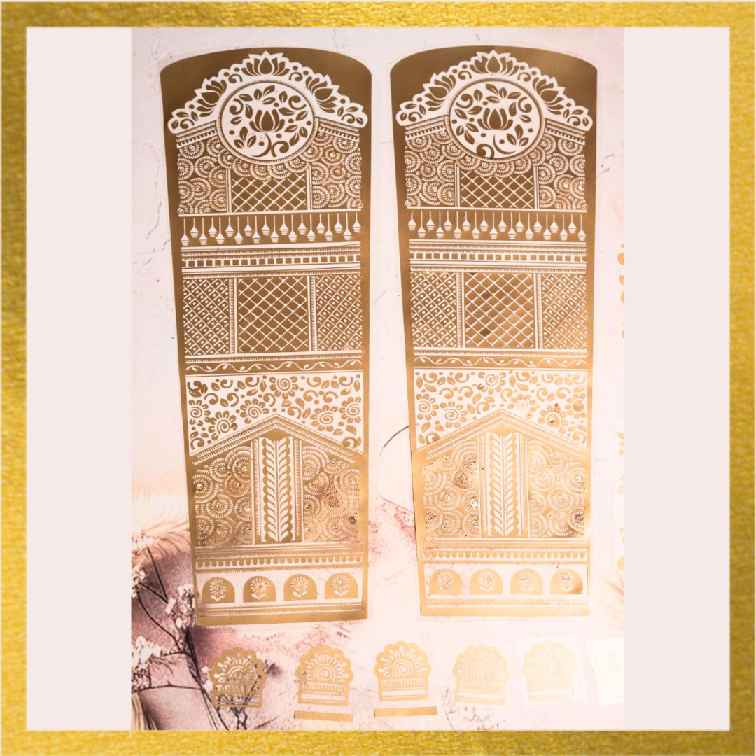 Bridal Stencil AHBD01