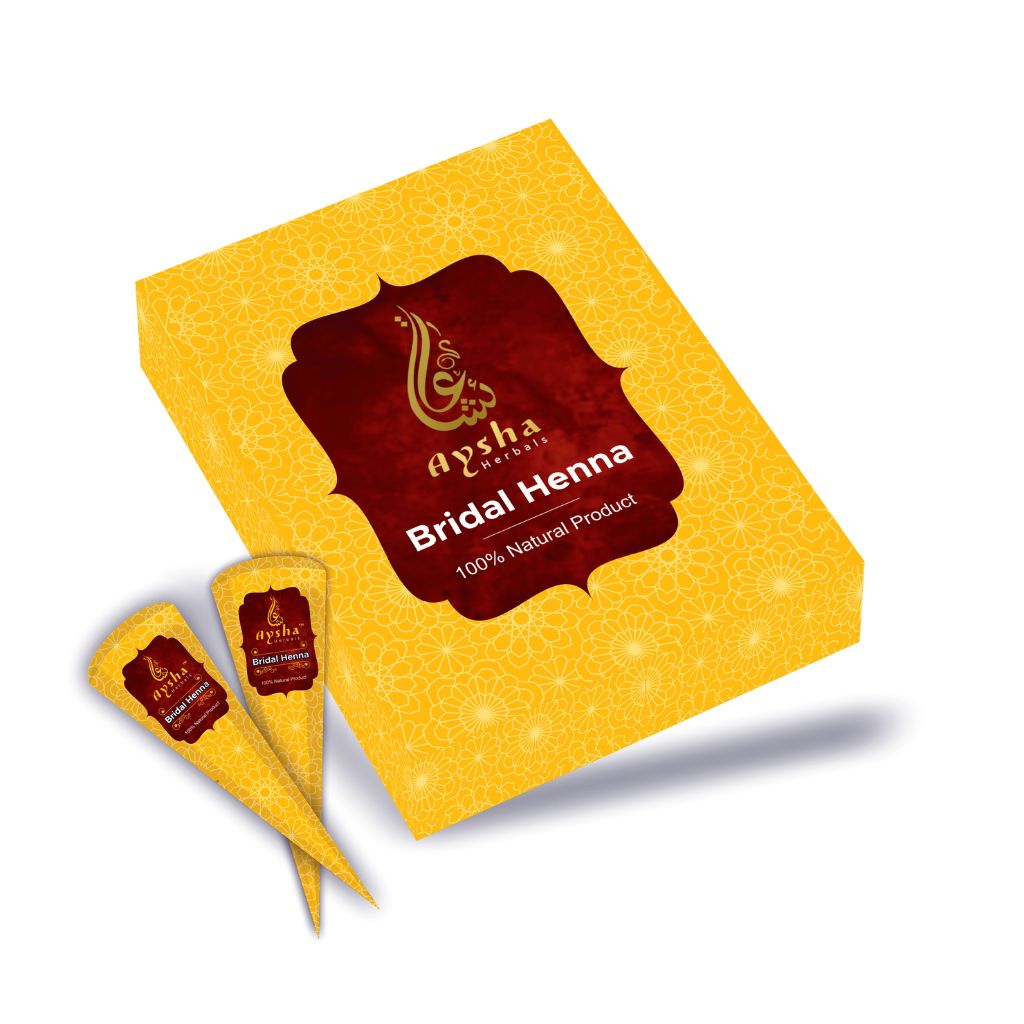 Bridal Henna Cone 6pcs Box