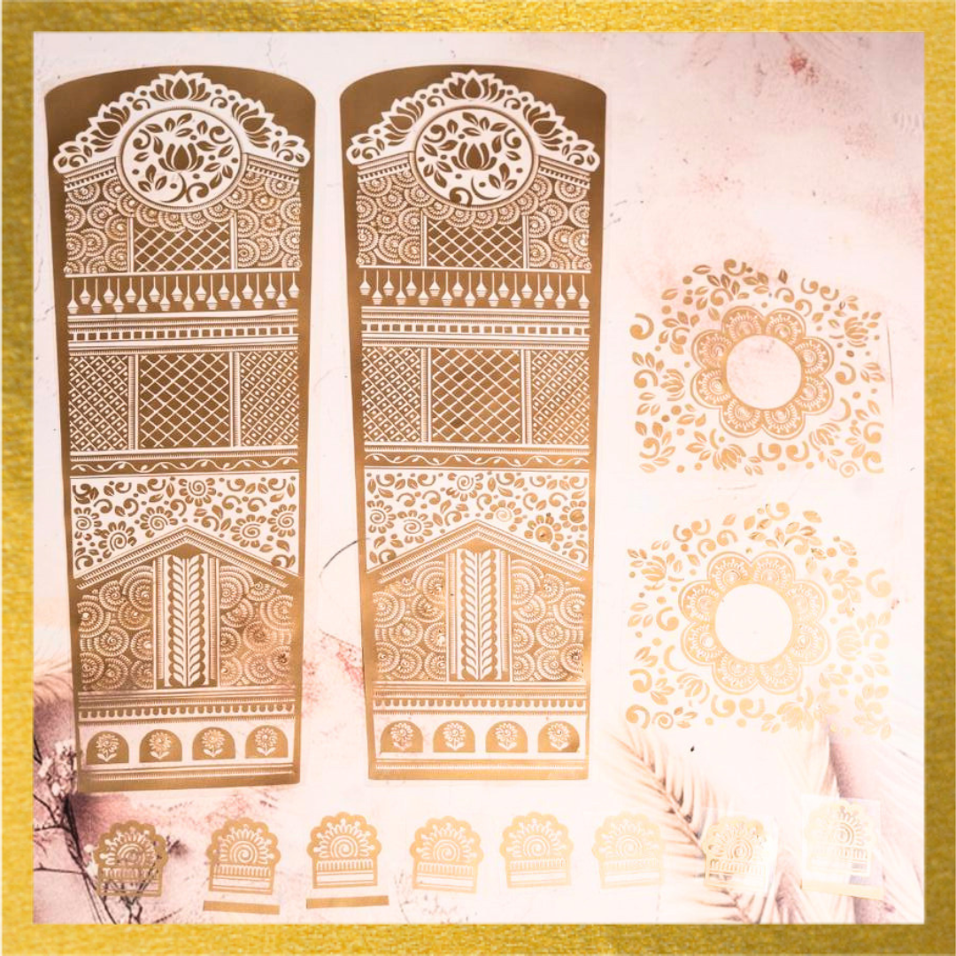 Bridal Stencil AHBD01