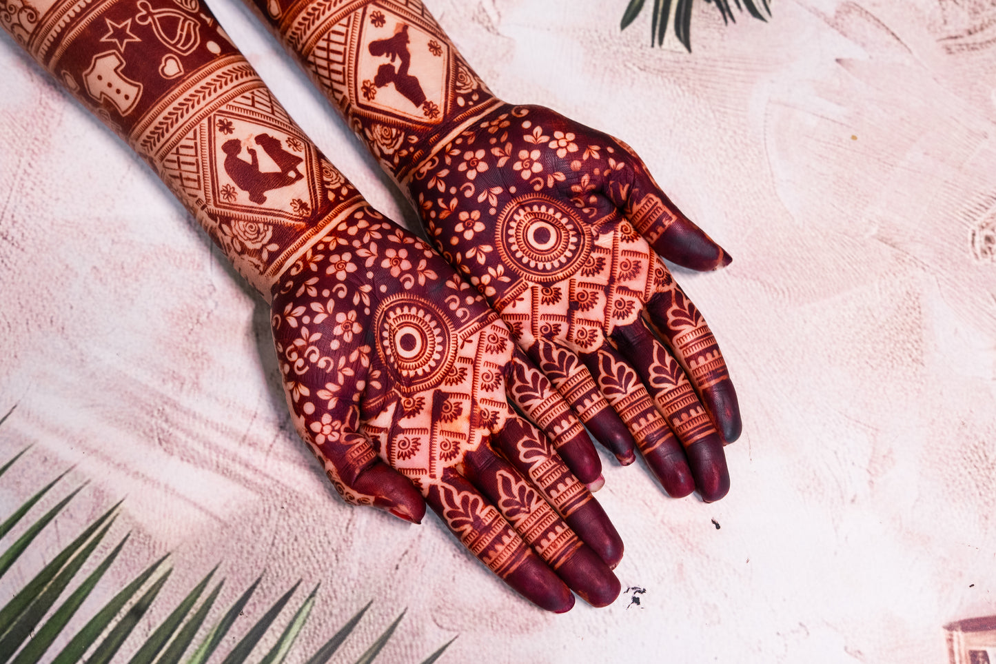 Baby Shower Mehndi Stencil AHBS03